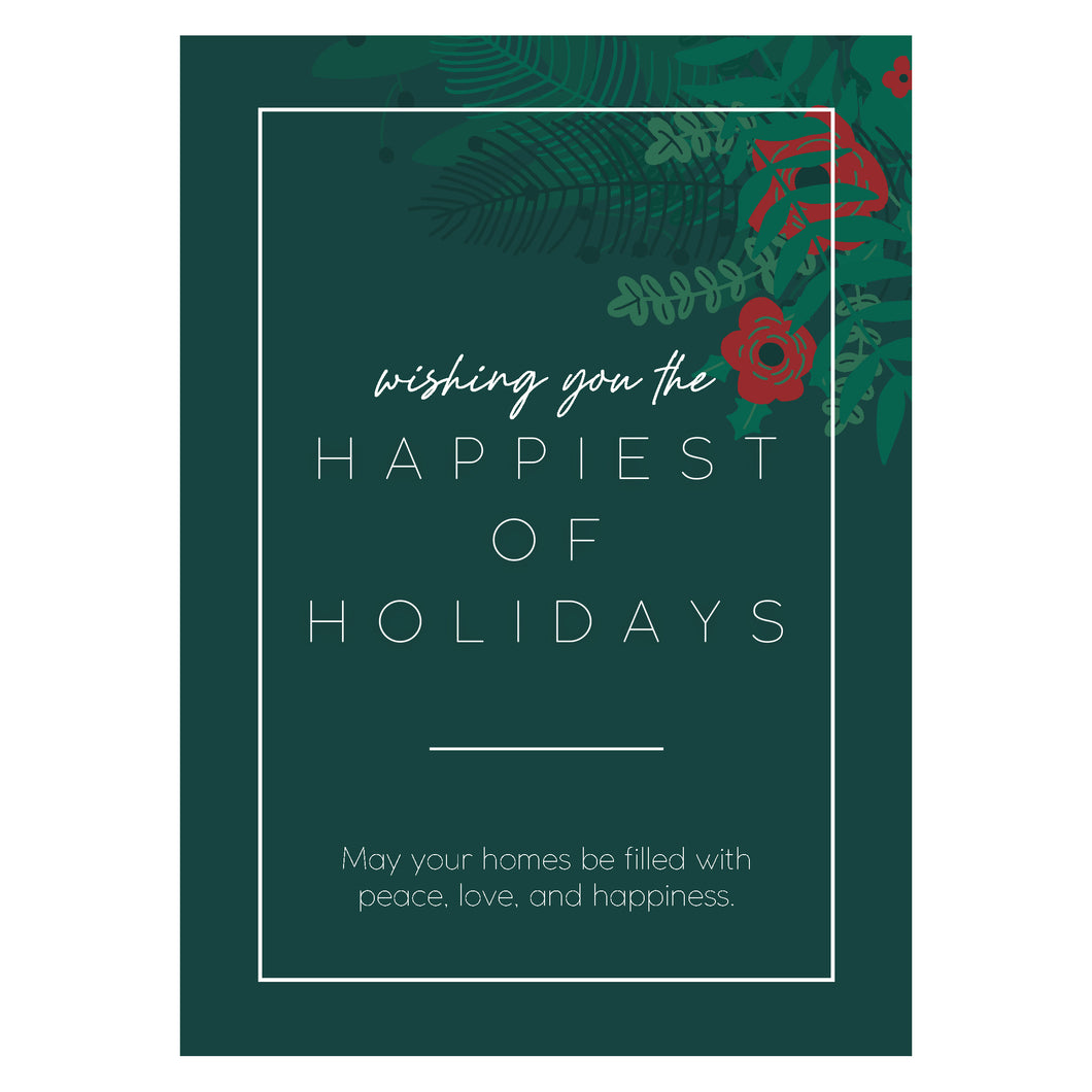 Holiday Insert Card (Pack of 25)