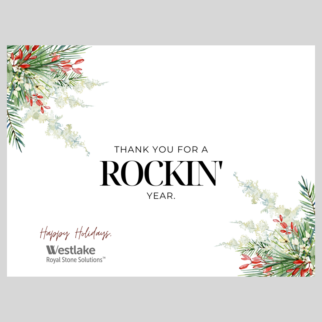 Holiday Adhesive Labels (10 Sheets) - Westlake Stone